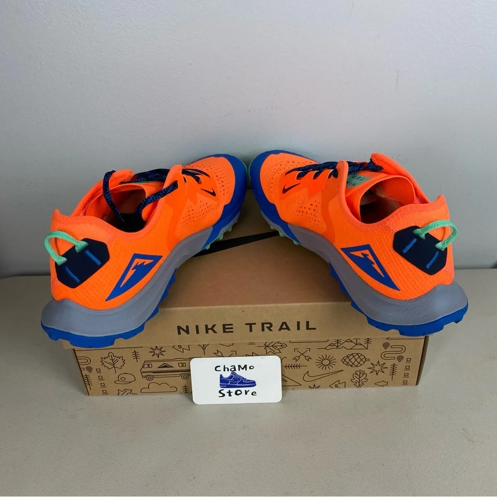 Nike Air Zoom Terra Kiger 7 Athletic Orange Trail Running Shoes Men Sz - Picture 5 of 10